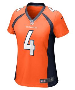 Alternative view of Jarrett Stidham Denver Broncos Nike Women's Game Player Jersey - Orange