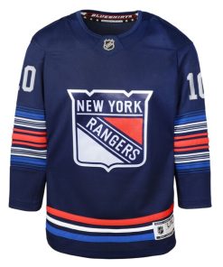 Alternative view of Artemi Panarin New York Rangers Youth Alternate Premier Player Jersey - Navy