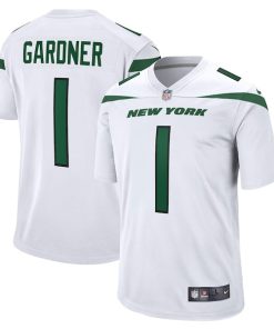 Ahmad Sauce Gardner New York Jets Nike Player Game Jersey - White/Green