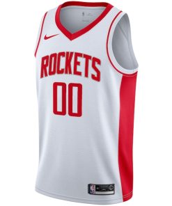 Alternative view of Houston Rockets Nike 2020/21 Swingman Custom Jersey - Association Edition - White