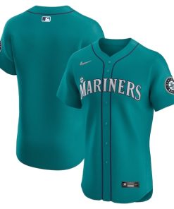 Seattle Mariners Nike Alternate Elite Jersey - Teal/White/Cream