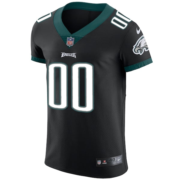Philadelphia Eagles Nike Vapor Untouchable Custom Elite Jersey - Black - Image 2