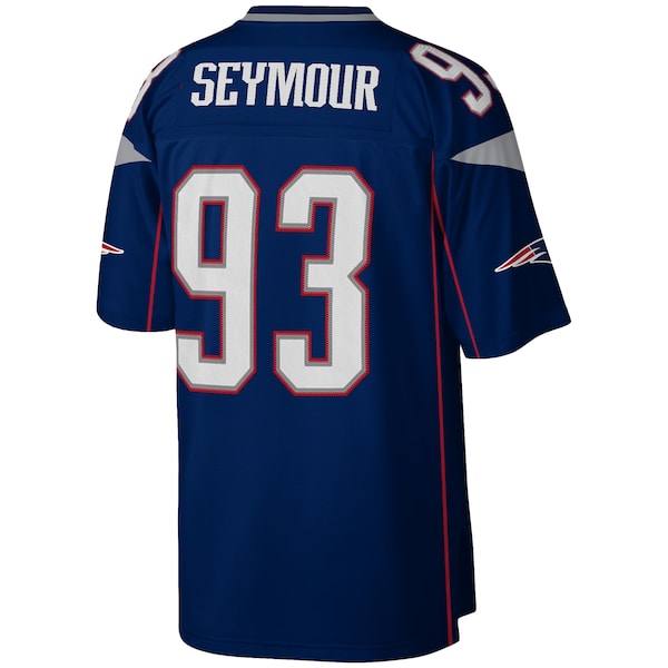 Richard Seymour New England Patriots Legacy Replica Jersey - Navy - Image 3