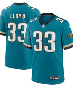 Devin Lloyd Jacksonville Jaguars Nike Prowler Throwback Player Game Jersey - Teal