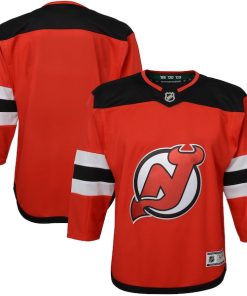 New Jersey Devils Youth Home Premier Blank Jersey - Red