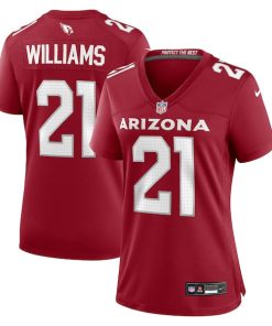 Garrett Williams Arizona Cardinals Nike Women's  Game Jersey -  Cardinal