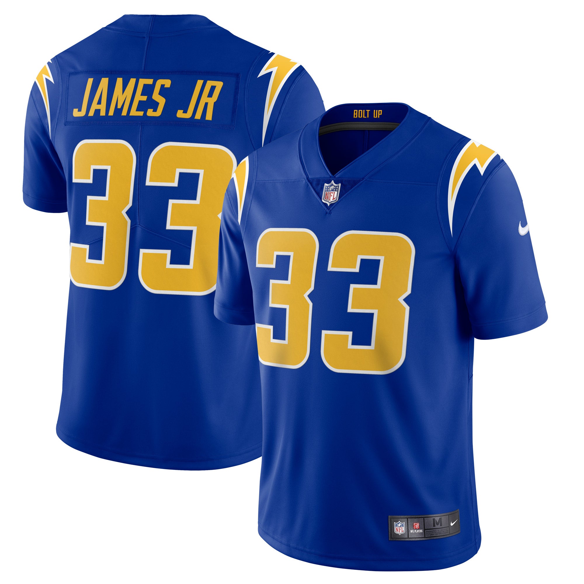 Derwin James Los Angeles Chargers Nike Vapor Limited Jersey - Powder Blue/Royal - Image 5