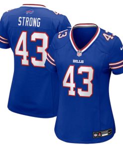 Dorian Strong Buffalo Bills Nike Women's Team Game Jersey -  Royal