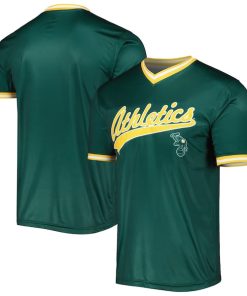 Oakland Athletics Stitches Cooperstown Collection Team Jersey - Green