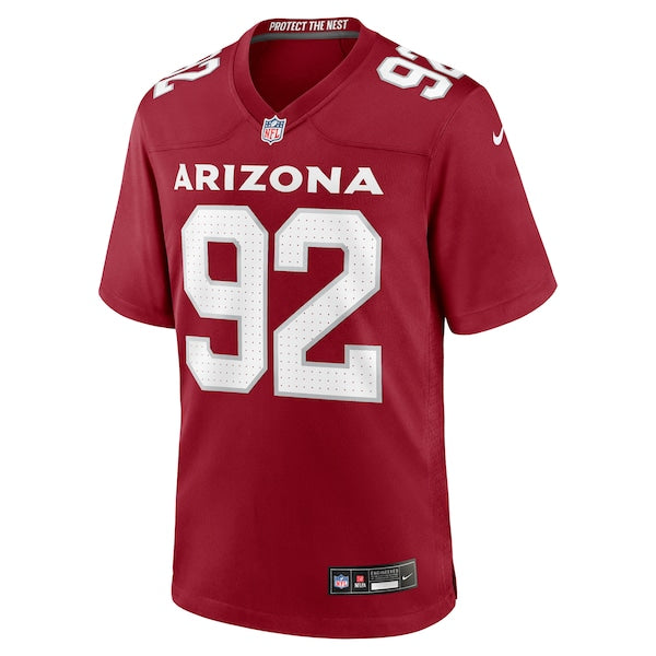 Bilal Nichols Arizona Cardinals Nike Team Game Jersey - Cardinal - Image 3