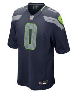 Alternative view of Tyrel Dodson Seattle Seahawks Nike  Game Jersey -  College Navy