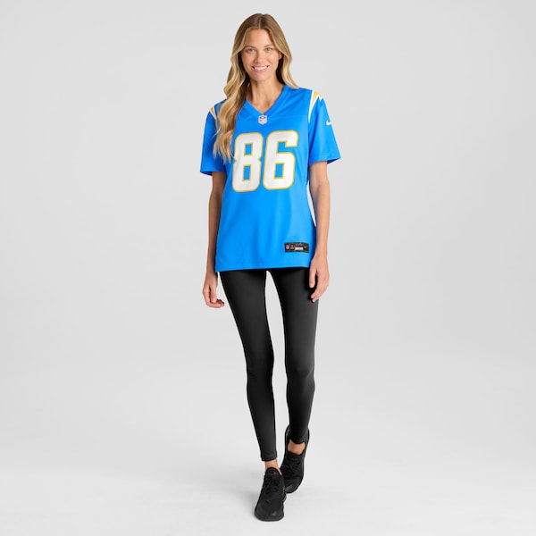 Laviska Shenault Jr. Los Angeles Chargers Nike Women's Team Game Jersey - Powder Blue - Image 4