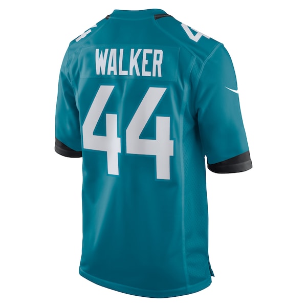 Travon Walker Jacksonville Jaguars Nike Youth Game Jersey - Teal - Image 2