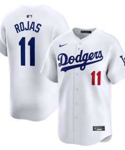Miguel Rojas Los Angeles Dodgers Nike Home Limited Player Jersey - White