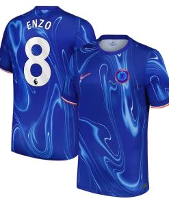 Enzo Fern¨¢ndez Chelsea Nike 2024/25 Home Replica Player Jersey - Blue