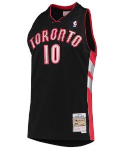 Alternative view of DeMar DeRozan Toronto Raptors 2001/02 Hardwood Classics Swingman Jersey - Black