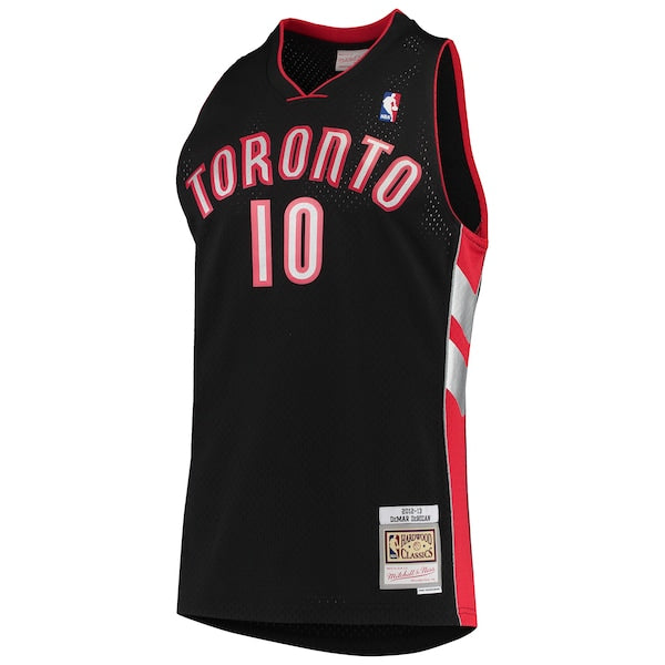 DeMar DeRozan Toronto Raptors 2001/02 Hardwood Classics Swingman Jersey - Black - Image 2