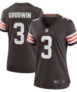 Marquise Goodwin Cleveland Browns Nike Women's Game Jersey - Brown