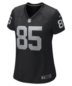 Alternative view of Cole Fotheringham Las Vegas Raiders Nike Women's Game Player Jersey - Black