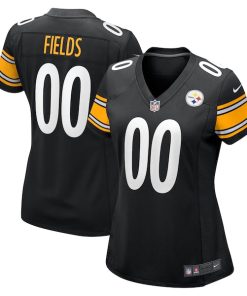 Justin Fields Pittsburgh Steelers Nike Women's Game Player Jersey - Black