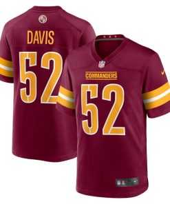 Jamin Davis Washington Commanders Nike Player Game Jersey - Burgundy