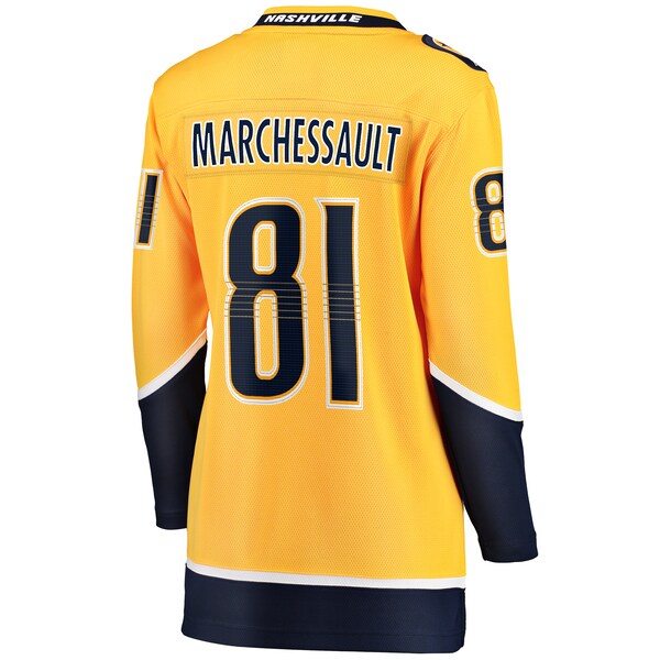 Jonathan Marchessault Nashville Predators Women's Home Premier Breakaway Player Jersey - Gold - Image 3