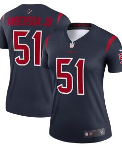 Will Anderson Jr. Houston Texans Nike Women's  Legend Jersey - Navy/Red
