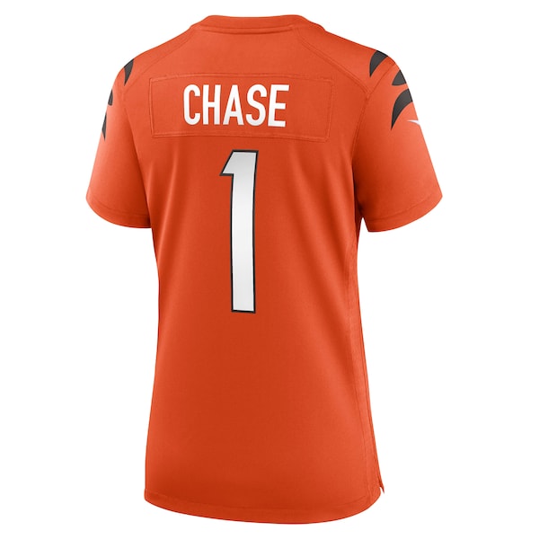 Ja'Marr Chase Cincinnati Bengals Nike Women's Game Jersey - Orange - Image 3