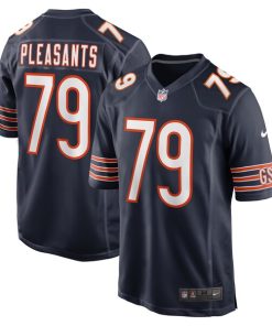 Austen Pleasants Chicago Bears Nike  Game Jersey -  Navy