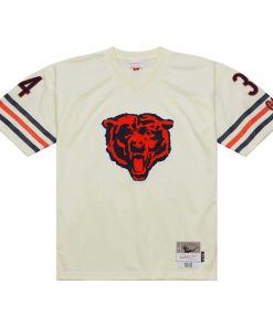 Alternative view of Walter Payton Chicago Bears Chainstitch Legacy Jersey - Cream