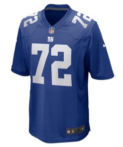 Alternative view of Solomon Kindley New York Giants Nike Home Game Player Jersey - Royal