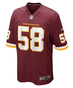 Alternative view of Shaka Toney Washington Football Team Nike Game Jersey - Burgundy