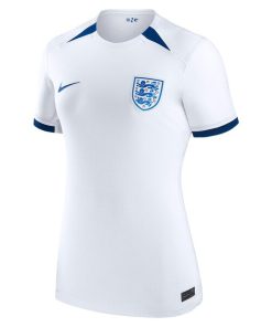 Alternative view of England Women's National Team Nike Women's 2023 Home Stadium Replica Jersey - White