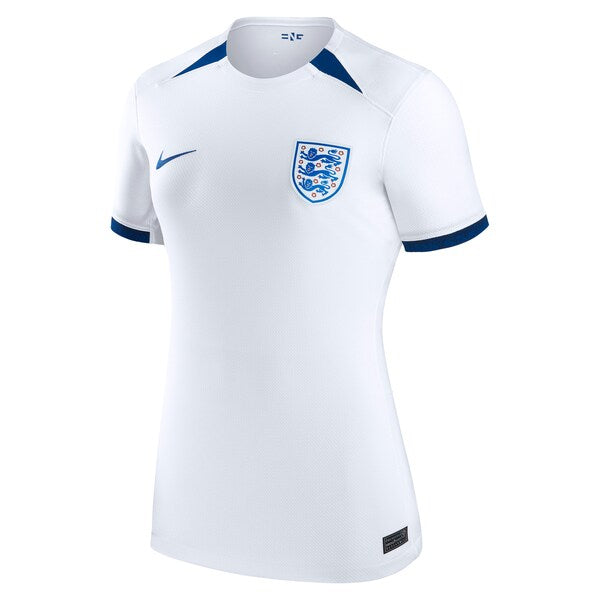England Women's National Team Nike Women's 2023 Home Stadium Replica Jersey - White - Image 2