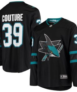 Logan Couture San Jose Sharks  Alternate Breakaway Jersey - Black