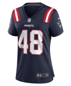 Alternative view of Jahlani Tavai New England Patriots Nike Women's Game Player Jersey - Navy