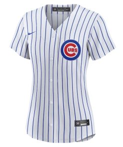 Alternative view of Chicago Cubs Nike Women's Home Replica Team Jersey - White