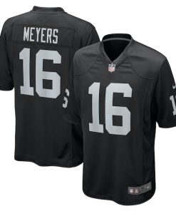 Jakobi Meyers Las Vegas Raiders Nike Game Player Jersey - Black