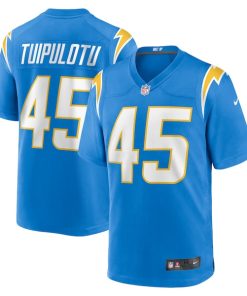 Tuli Tuipulotu Los Angeles Chargers Nike Team Game Jersey - Powder Blue