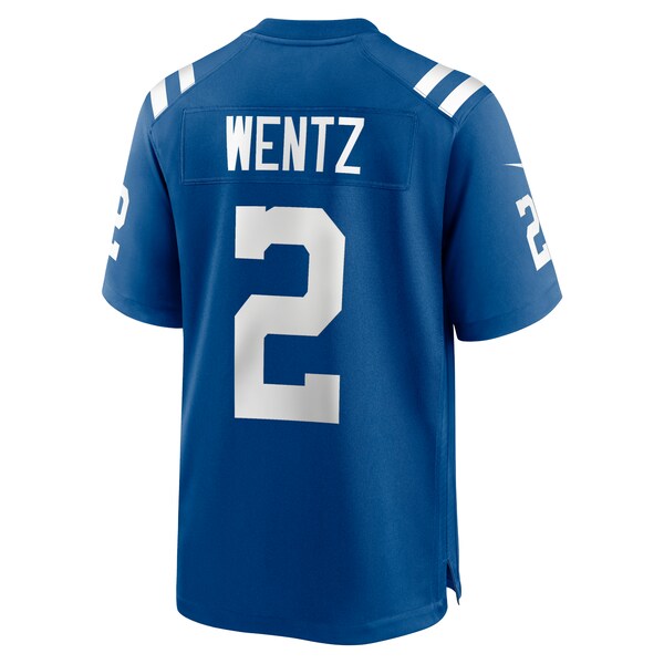 Carson Wentz Indianapolis Colts Nike Youth Game Jersey - Royal - Image 3