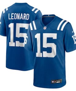 Riley Leonard Indianapolis Colts Nike Team Game Jersey -  Royal