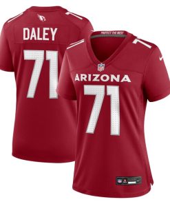 Dennis Daley Arizona Cardinals Nike Women's Nike Women's Team Color Jersey - Cardinal
