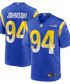 Desjuan Johnson Los Angeles Rams Nike Home Game Jersey - Royal