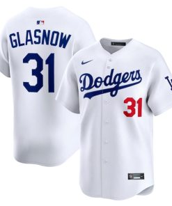Tyler Glasnow Los Angeles Dodgers Nike Home Limited Player Jersey - White
