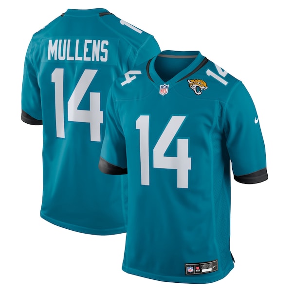 Nick Mullens Jacksonville Jaguars Nike Team Game Jersey - Teal