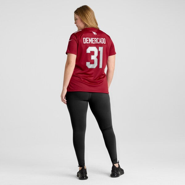 Emari Demercado Arizona Cardinals Nike Women's Game Jersey - Cardinal - Image 8
