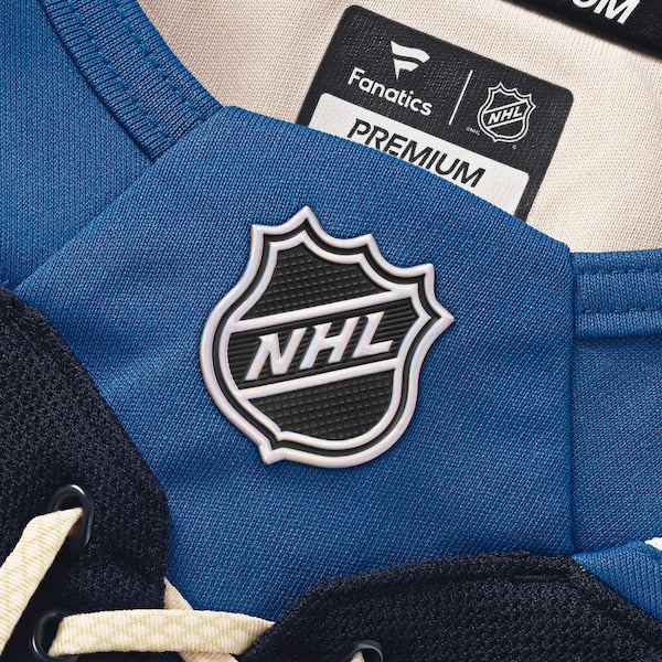 Columbus Blue Jackets Alternate Premium Custom Jersey - Navy - Image 5