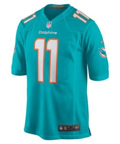 Alternative view of Cedrick Wilson Jr. Miami Dolphins Nike Team Game Jersey -  Aqua
