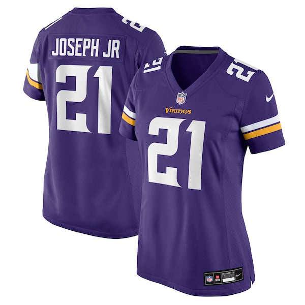 Kelvin Joseph Jr. Minnesota Vikings Nike Women's Team Game Jersey - Purple