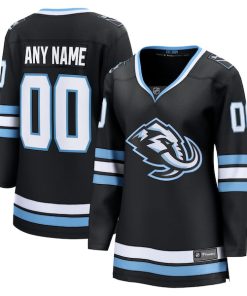 Utah Mammoth  Women's Home Breakaway Custom Jersey - Black